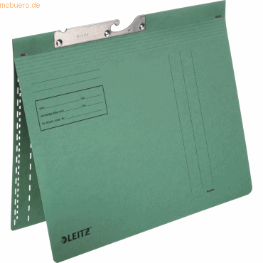 Leitz Pendelhefter 20140055 250g kaufm.Heftung grün 50 Stück Leitz Pendelhefter 20140055 250g kaufm.Heftung grün 50 Stück von Leitz