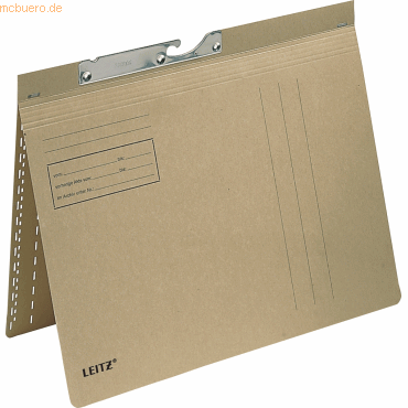 Leitz Pendelhefter Combi 21140000 A4 250g braun 50 Stück Leitz Pendelhefter Combi 21140000 A4 250g braun 50 Stück von Leitz
