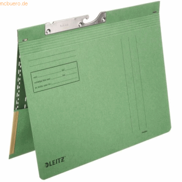 Leitz Pendelhefter mit Tasche Karton 320g/qm grün Leitz Pendelhefter mit Tasche Karton 320g/qm grün von Leitz