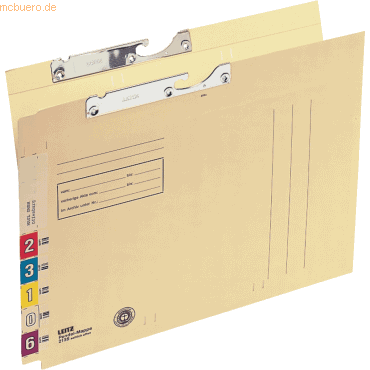 50 x Leitz Pendelmappe Orgacolor A4 chamois 50 x Leitz Pendelmappe Orgacolor A4 chamois von Leitz