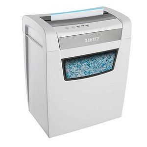 LEITZ IQ Home Office Aktenvernichter mit Partikelschnitt P-4, 4 x 28 mm, bis 10 Blatt, weiß LEITZ IQ Home Office Aktenvernichter mit Partikelschnitt P-4, 4 x 28 mm, bis 10 Blatt, weiß von Leitz