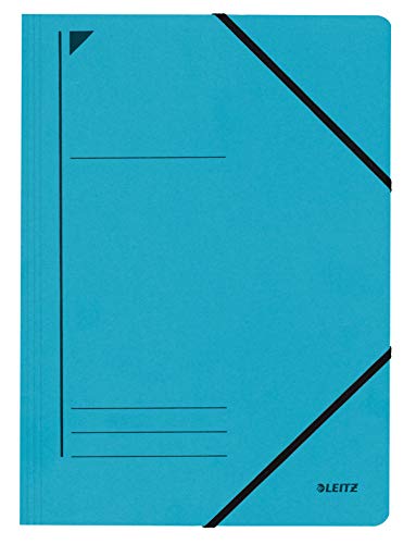 Esselte Leitz Eckspanner, A4, Füllhöhe 300 Blatt, Pendarec-Karton, blau, 39800035, 3 Stück Esselte Leitz Eckspanner, A4, Füllhöhe 300 Blatt, Pendarec-Karton, blau, 39800035, 3 Stück von Leitz