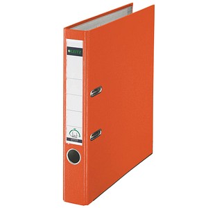 LEITZ 1015 Ordner orange Kunststoff 5,2 cm DIN A4 von Leitz