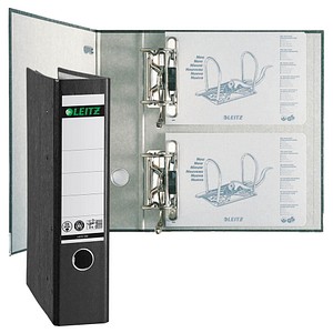 LEITZ 1092 Doppelordner schwarz Karton 7,5 cm LEITZ 1092 Doppelordner schwarz Karton 7,5 cm von Leitz