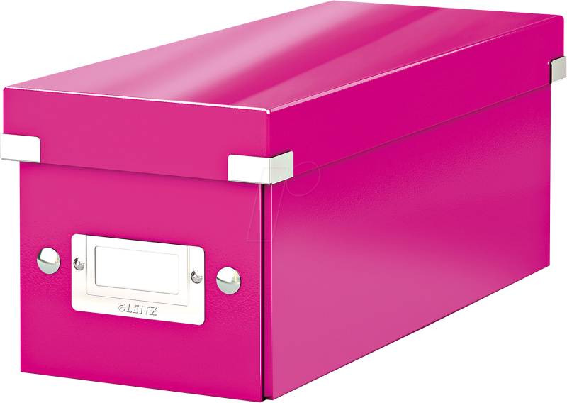 LEITZ 60410023 - Archivbox C&S WOW CD pink von Leitz