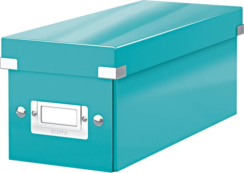 LEITZ 60410051 - Archivbox C&S WOW CD eisblau von Leitz