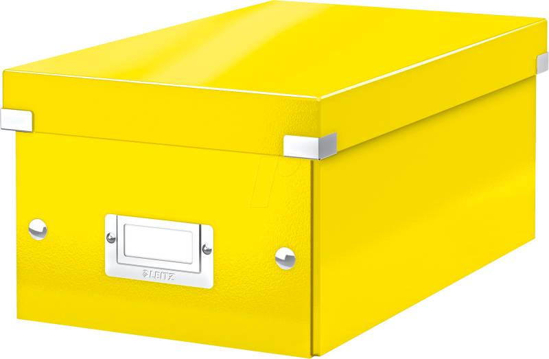 LEITZ 60420016 - Archivbox C&S WOW DVD gelb von Leitz