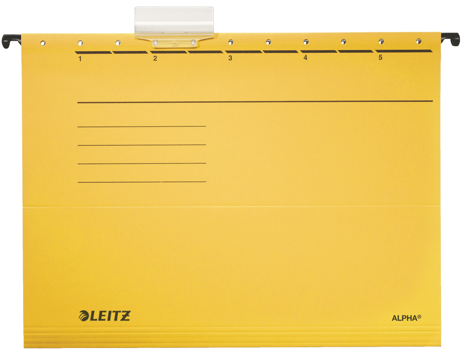 LEITZ ALPHA Hängemappe, A4, seitlich offen, blau LEITZ ALPHA Hängemappe, A4, seitlich offen, blau von Leitz