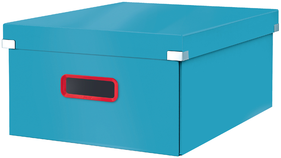 LEITZ Ablagebox Click & Store Cosy L, blau von Leitz