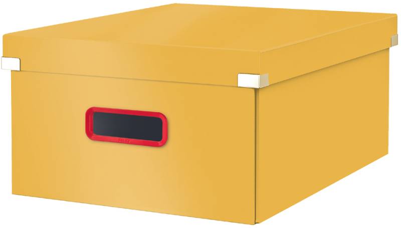 LEITZ Ablagebox Click & Store Cosy L, gelb von Leitz