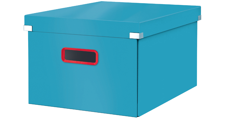 LEITZ Ablagebox Click & Store Cosy M, blau von Leitz