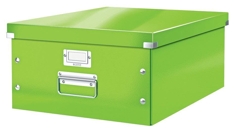 LEITZ Ablagebox Click & Store WOW, DIN A3, grün von Leitz
