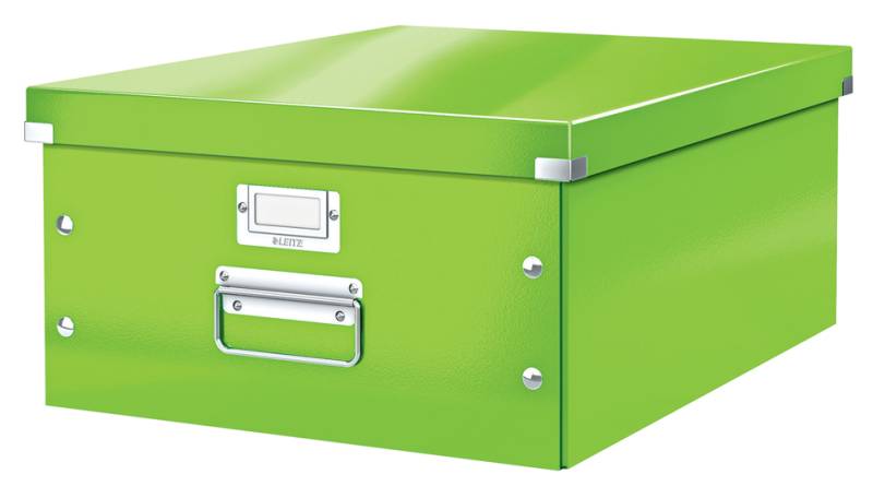 LEITZ Ablagebox Click & Store WOW, DIN A3, grün von Leitz