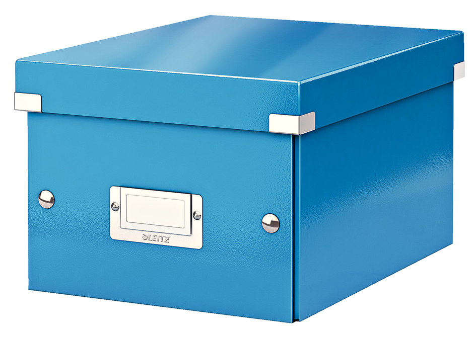 LEITZ Ablagebox Click & Store WOW, DIN A5, blau von Leitz