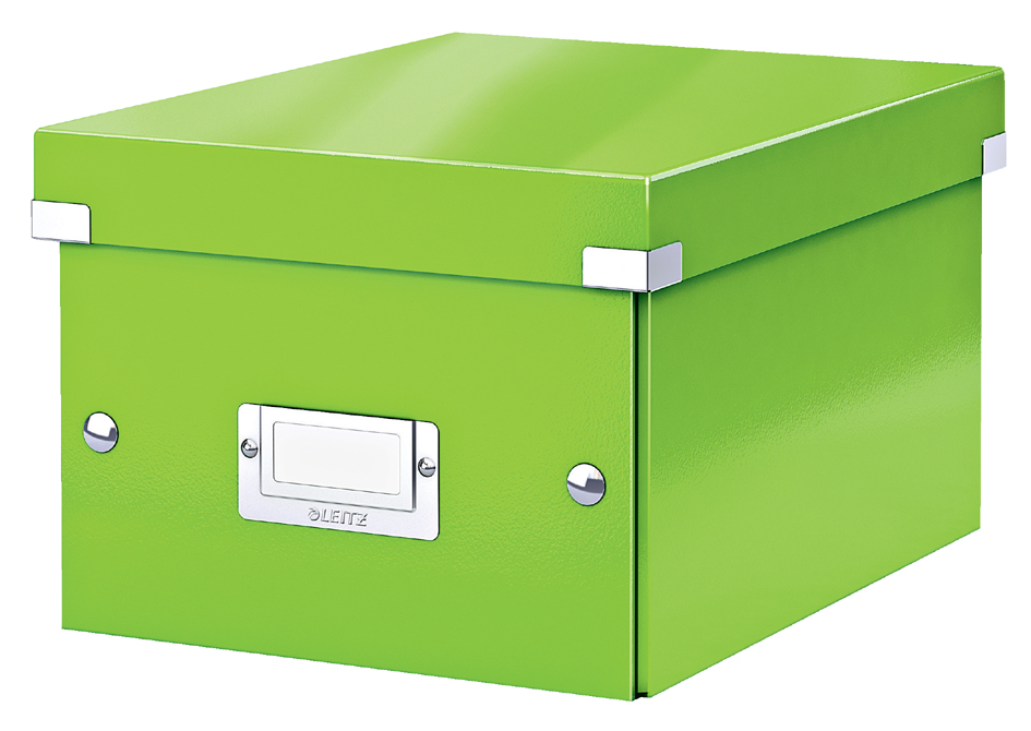 LEITZ Ablagebox Click & Store WOW, DIN A5, grün von Leitz
