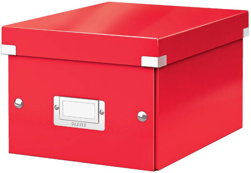 LEITZ Ablagebox Click & Store WOW, DIN A5, rot von Leitz