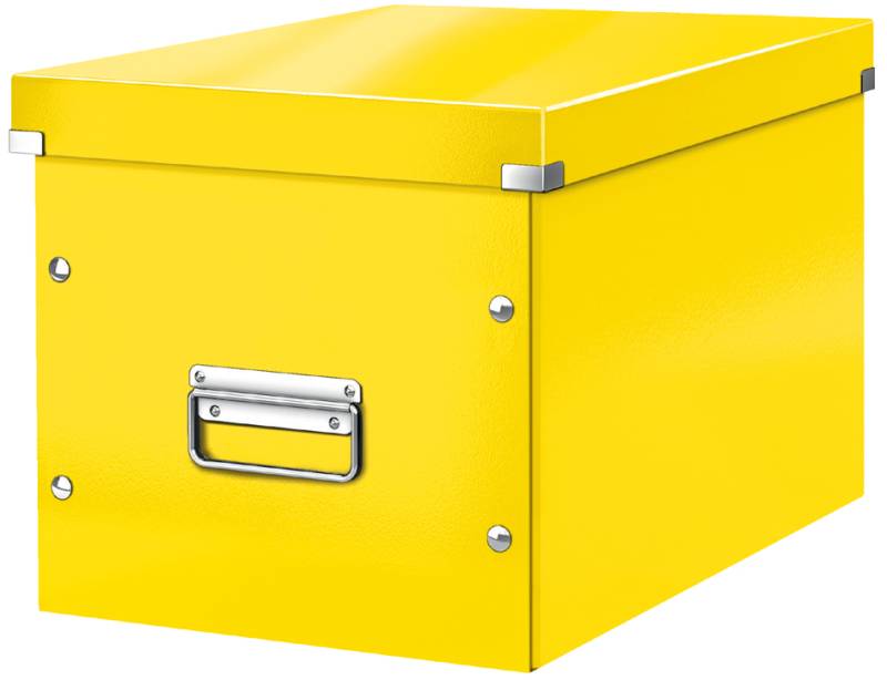 LEITZ Ablagebox Click & Store WOW Cube M, schwarz von Leitz