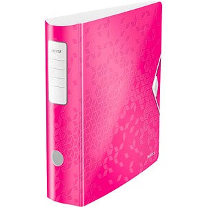 LEITZ Active WOW 1106 Ordner pink Kunststoff 8,2 cm DIN A4 von Leitz