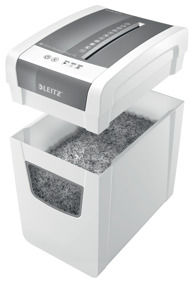 LEITZ Aktenvernichter IQ Home Office, Partikel 4 x 28 mm LEITZ Aktenvernichter IQ Home Office, Partikel 4 x 28 mm von Leitz