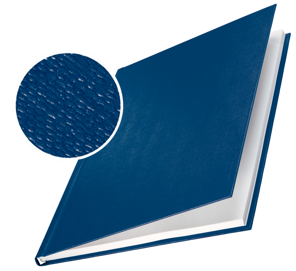 LEITZ Buchbindemappe impressBind, A4, 3,5 mm, blau, Hard von Leitz