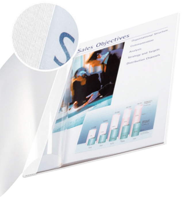 LEITZ Buchbindemappe impressBind, A4, 3,5 mm, blau, Soft LEITZ Buchbindemappe impressBind, A4, 3,5 mm, blau, Soft von Leitz