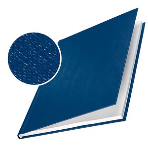LEITZ Buchbindemappen blau Hardcover für 141 - 175 Blatt DIN A4, 10 St. von Leitz