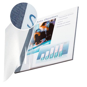 LEITZ Buchbindemappen blau Softcover für 15 - 35 Blatt DIN A4, 10 St. LEITZ Buchbindemappen blau Softcover für 15 - 35 Blatt DIN A4, 10 St. von Leitz