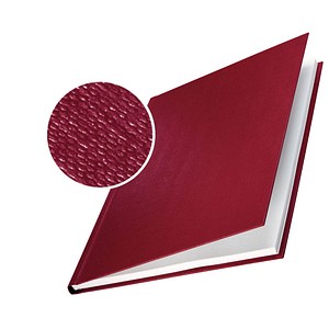 LEITZ Buchbindemappen rot Hardcover für 15 - 35 Blatt DIN A4, 10 St. von Leitz