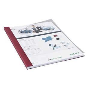 LEITZ Buchbindemappen rot Softcover für 36 - 70 Blatt DIN A4, 10 St. LEITZ Buchbindemappen rot Softcover für 36 - 70 Blatt DIN A4, 10 St. von Leitz