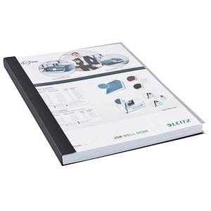 LEITZ Buchbindemappen schwarz Softcover für 106 - 140 Blatt DIN A4, 10 St. LEITZ Buchbindemappen schwarz Softcover für 106 - 140 Blatt DIN A4, 10 St. von Leitz