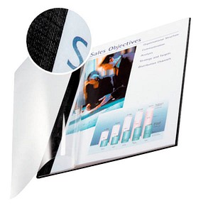 LEITZ Buchbindemappen schwarz Softcover für 15 - 35 Blatt DIN A4, 10 St. LEITZ Buchbindemappen schwarz Softcover für 15 - 35 Blatt DIN A4, 10 St. von Leitz