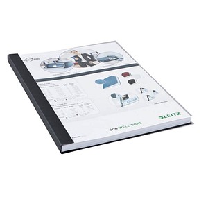 LEITZ Buchbindemappen schwarz Softcover für 71 - 105 Blatt DIN A4, 10 St. LEITZ Buchbindemappen schwarz Softcover für 71 - 105 Blatt DIN A4, 10 St. von Leitz