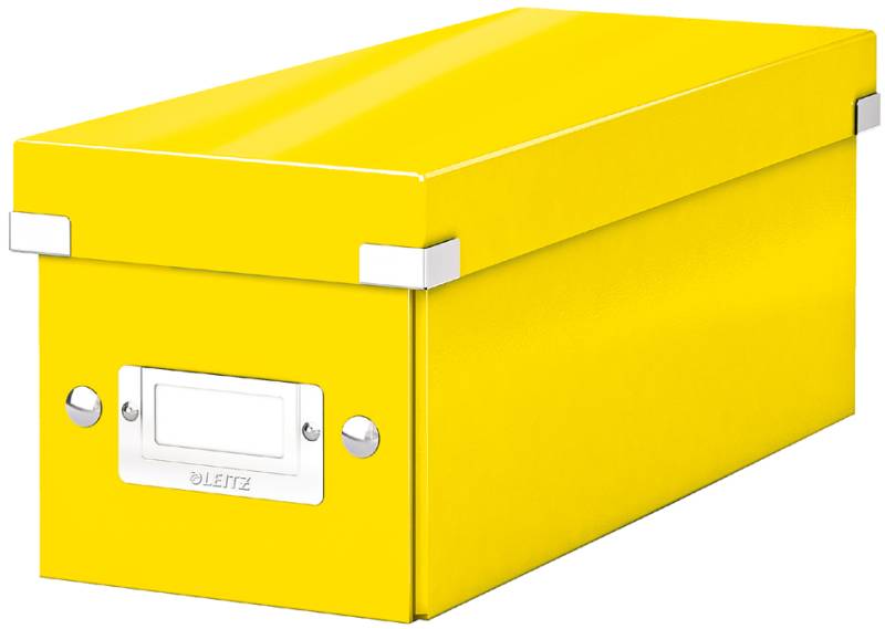 LEITZ CD-Ablagebox Click & Store WOW, gelb von Leitz