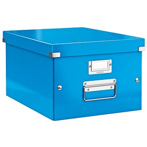 LEITZ Click & Store Aufbewahrungsbox 16,7 l blau 28,1 x 36,9 x 20,0 cm von Leitz