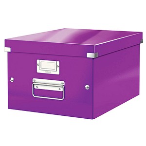 LEITZ Click & Store Aufbewahrungsbox 16,7 l violett 28,1 x 36,9 x 20,0 cm von Leitz