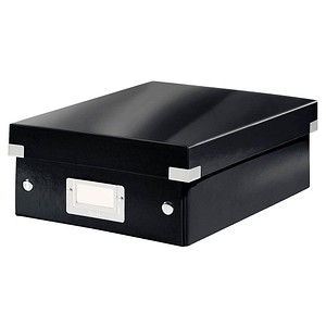 LEITZ Click & Store Aufbewahrungsbox 900 Blatt schwarz 22,0 x 28,5 x 10,0 cm von Leitz