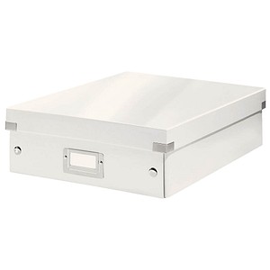 LEITZ Click & Store Aufbewahrungsbox 900 Blatt weiß 28,0 x 37,0 x 10,0 cm von Leitz