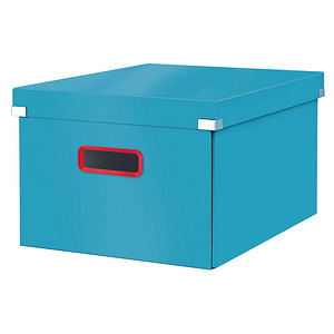 LEITZ Click & Store Cosy Aufbewahrungsbox 18,5 l blau 28,1 x 37,0 x 20,0 cm LEITZ Click & Store Cosy Aufbewahrungsbox 18,5 l blau 28,1 x 37,0 x 20,0 cm von Leitz