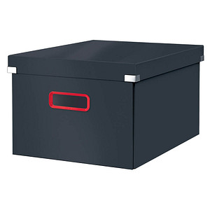 LEITZ Click & Store Cosy Aufbewahrungsbox 18,5 l grau 28,1 x 37,0 x 20,0 cm von Leitz