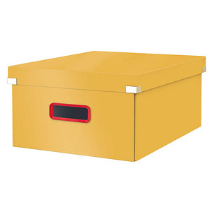 LEITZ Click & Store Cosy Aufbewahrungsbox 32,0 l gelb 36,9 x 48,2 x 20,0 cm von Leitz