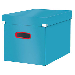 LEITZ Click & Store Cosy Aufbewahrungsbox 32,5 l blau 32,0 x 36,0 x 31,0 cm von Leitz