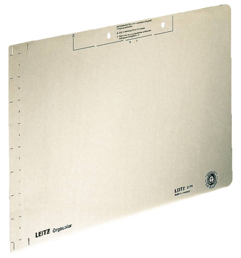 LEITZ Einlegeblatt, (B)323 x (H)224 mm, chamois von Leitz