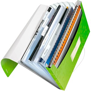 LEITZ Fächermappe WOW 4589 6 Fächer grün LEITZ Fächermappe WOW 4589 6 Fächer grün von Leitz
