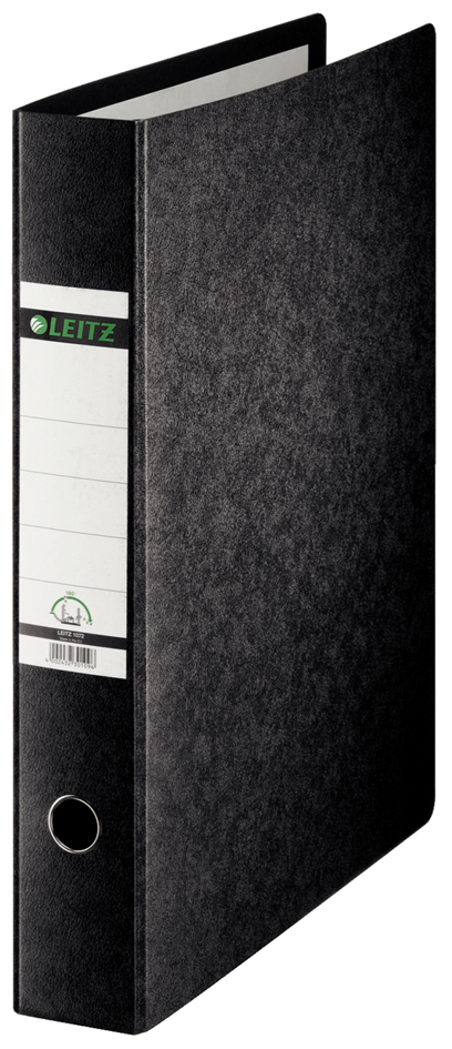 LEITZ Hartpappe-Ordner, 180 Grad, DIN A5, 56 mm, schwarz von Leitz