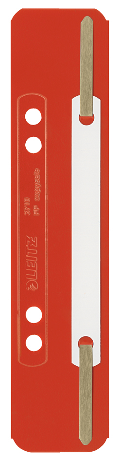 LEITZ Heftstreifen, 35 x 158 mm, PP-Folie, rot LEITZ Heftstreifen, 35 x 158 mm, PP-Folie, rot von Leitz