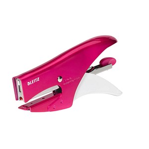 LEITZ Heftzange 5531 WOW pink-metallic von Leitz