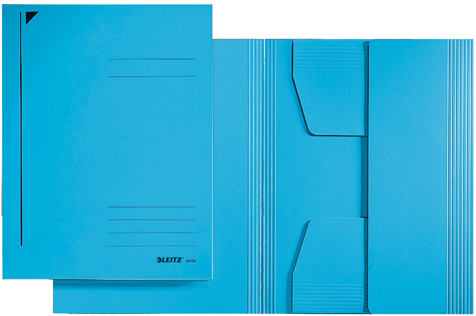 LEITZ Jurismappe, DIN A3, Karton 320 g/qm, blau LEITZ Jurismappe, DIN A3, Karton 320 g/qm, blau von Leitz