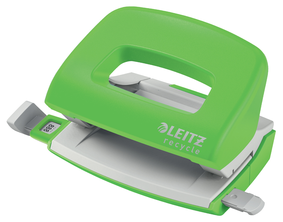 LEITZ Locher Mini NeXXt Recycle, grün von Leitz