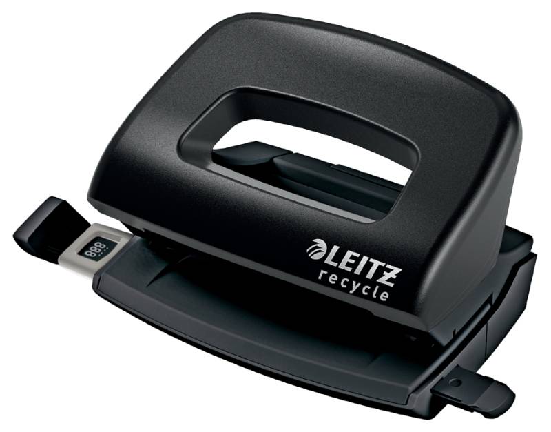 LEITZ Locher Mini NeXXt Recycle, schwarz von Leitz