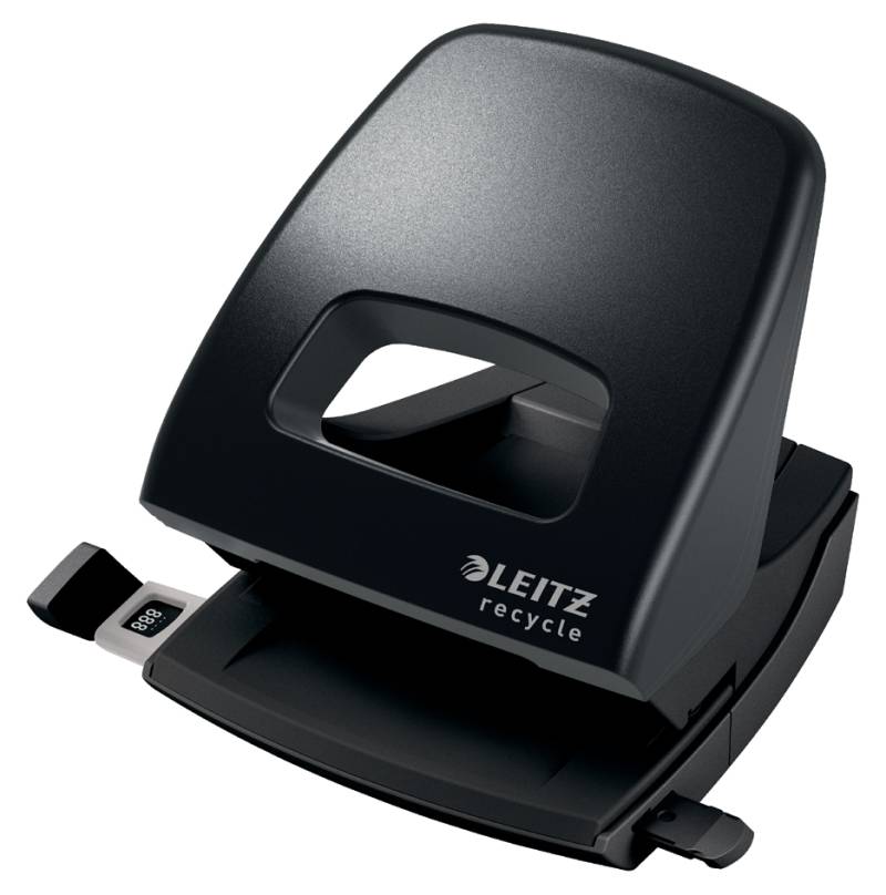 LEITZ Locher NeXXt Recycle, Stanzleistung: 30 Blatt, schwarz von Leitz